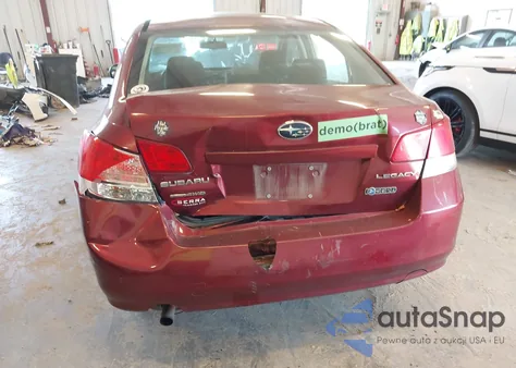 2011 Subaru Legacy 2.5I from USA, damaged, VIN 4S3BMCA67B3232694